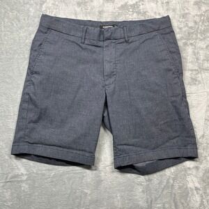Nordstrom Tech-Smart Shorts Mens Blue Slim Fit Pockets 32